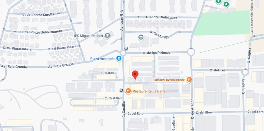 Mapa de ubicación de trc.movement en Calle Castilla 3, Mejorada del Campo